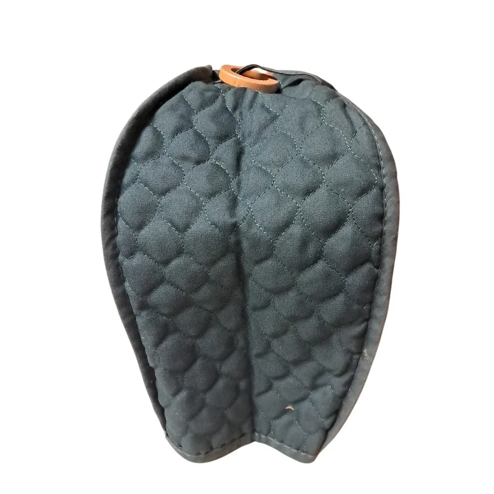 Vintage‎ Hunter Green Quilted 6